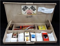 4 Rare H O Premium Slot Racing Cars & Parts Lot