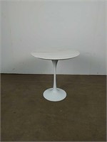 Small Saarinen Style Marble End Table