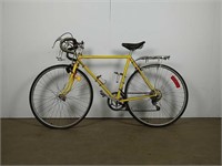 Yellow Gran Compe racing bike