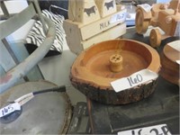 WOODEN ASH TRAY