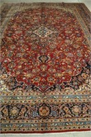 Hand Knotted Tabriz Persian Rug 10 x 13