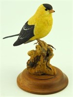 Lot #104 Wonderful Carved American Gold Finch