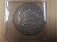 1880 MEXICO SILVER COIN