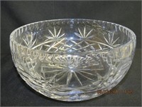 9" crystal bowl