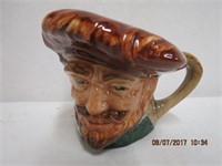 Royal Doulton Character jug "Drake" 3.25"H