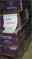Supreme blend grape 600 cigarillos 1 lot