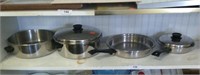 Shelf A Cooking Pot & Small Skillet
