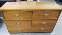 LARGE DRESSER W 2 TOP CURVED DRAWERS