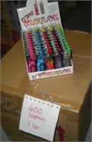 600 color flame lighters 1 lot