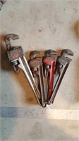 4 pipe wrenches