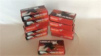 (10) boxes, American Eagle 9mm 115gr FMJ