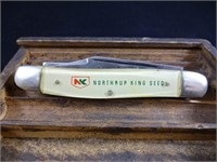 Pocket Knife w/advert - Northrup King Seed