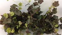 Grape & Leaf Artificial Flower Bunches (4)