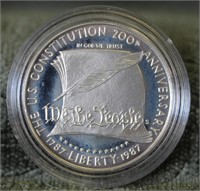 1987 S PROOF SILVER DOLLAR