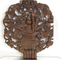 Antique Wood carving " Tree of Life"