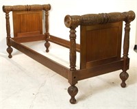 19th cent. Carved Spanish Day Bed