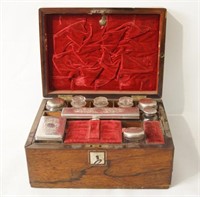 Fine Antique English Rosewood dresser box