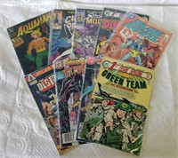 9 pcs. DC & Marvel First Issue Comic Books