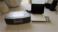 Panasonic Radio and Toshiba DVD Player