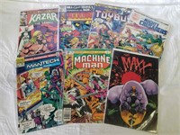 Lot of 7 Misc. Comic Books - Marvel & More