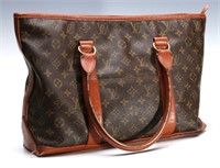 A LOUIS VUITTON FRENCH DESIGNER TOTE