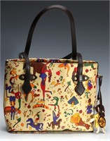 A PIERO GUIDI DESIGNER 'MAGIC CIRCUS' PURSE