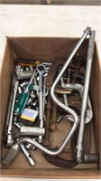 Box of sockets & misc