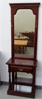 Malcom Furniture Mahogany Hall Stand