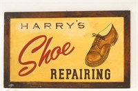American folk art - Shoe repair sign