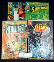 Approx 14 Vintage Assorted Titles D C Comic Books