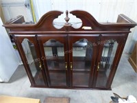 2 piece lighted China cabinet