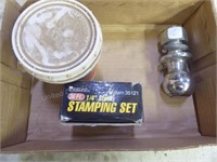 1/4" steel stamping set - trailer hitch