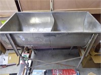 Stainless steel wash tank