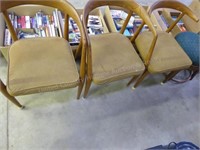 3 chairs AS IS