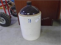 3 gallon stoneware jug
