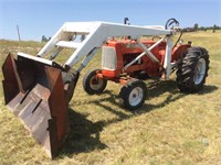 1960's Series Allis Chalmers D17 Diesel Tractor