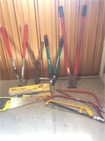 Yard tools and saws