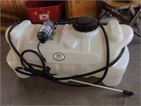 25 gal. 12v wand chemical sprayer. Lightly Used