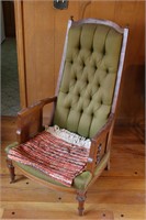 Mid Century Modern Olive Chair