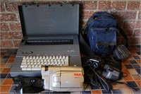 Vintage Typewriter, Binoculars, and More