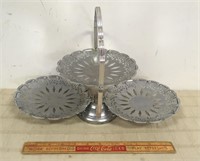 NEAT VINTAGE FOLD UP SERVING PIECE