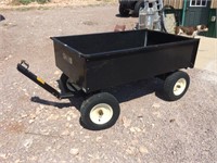 4 wheel lawn tractor cart