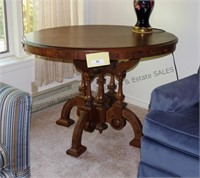 Oval Library Table