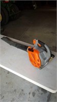 Tanaka leaf blower with suction option and bag