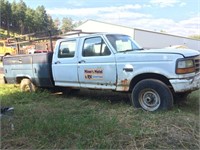 1993 Ford F350 XL Pickup With Utility Box