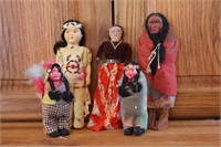 Skookum Indian Doll and More Indian Dolls