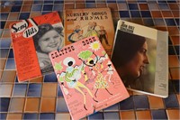 Group of Vintage Music Books