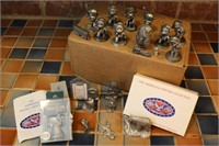 Group of Small Pewter Items