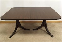 DUNCAN PHYFE DINING TABLE- WITH LEAF