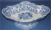 Spode 'Lattice Scroll' pattern footed bowl